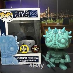 funko pop star wars holographic darth maul