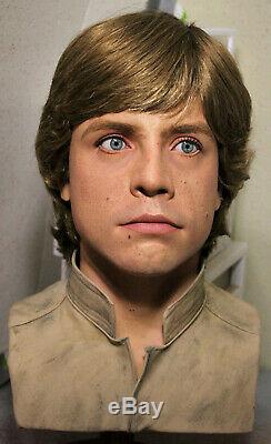 1/1 Lifesize CUSTOM Luke Skywalker Bespin bust ESB Jedi Star Wars prop IN STOCK