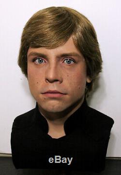 1/1 Lifesize CUSTOM Luke Skywalker bust ROTJ Jedi Star Wars prop IN STOCK