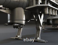 1/136 scale Star Wars CR90 corvette custom made model kit