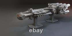 1/136 scale Star Wars CR90 corvette custom made model kit