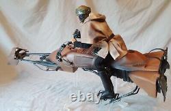 1/6 16 Scale Custom/Kitbashed Luke Skywalker/Speeder ROTJ SideshowithVarious Used