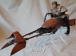 1/6 16 Scale Custom/Kitbashed Luke Skywalker/Speeder ROTJ SideshowithVarious Used