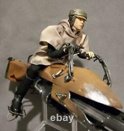 1/6 16 Scale Custom/Kitbashed Luke Skywalker/Speeder ROTJ SideshowithVarious Used