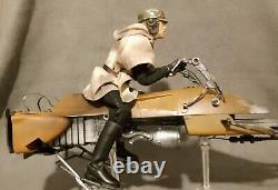 1/6 16 Scale Custom/Kitbashed Luke Skywalker/Speeder ROTJ SideshowithVarious Used