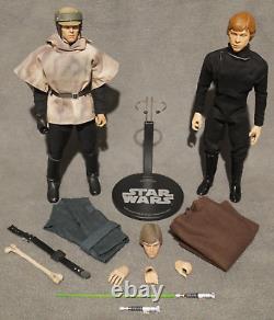 1/6 16 Scale Custom/Kitbashed Luke Skywalker/Speeder ROTJ SideshowithVarious Used