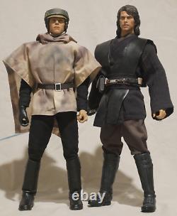 1/6 16 Scale Custom/Kitbashed Luke Skywalker/Speeder ROTJ SideshowithVarious Used