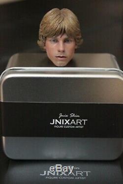 1/6 Jnix Custom Head Sculpt Luke Skywalker Star Wars A New Hope for Hot Toys