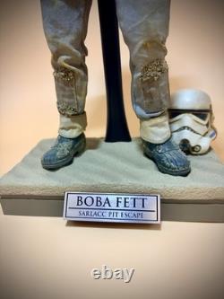 1/6 Scale Custom Sarlacc Pit Escape Boba Fett Figure Hot Toys Parts PLEASE READ