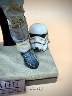 1/6 Scale Custom Sarlacc Pit Escape Boba Fett Figure Hot Toys Parts PLEASE READ