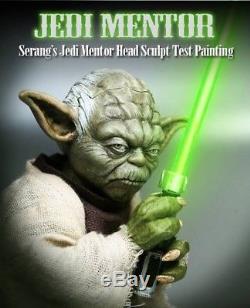 1/6 Scale Custom Yoda Head Sculpt By Serang Limited Very Rare 11 Of 15 Star Wars