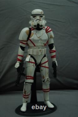 1/6 Scale Night Trooper Stormtrooper Star Wars Ashoka Brothers Custom Art Figure