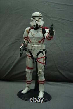 1/6 Scale Night Trooper Stormtrooper Star Wars Ashoka Brothers Custom Art Figure