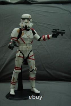 1/6 Scale Night Trooper Stormtrooper Star Wars Ashoka Brothers Custom Art Figure
