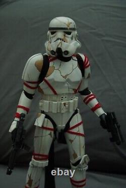 1/6 Scale Night Trooper Stormtrooper Star Wars Ashoka Brothers Custom Art Figure