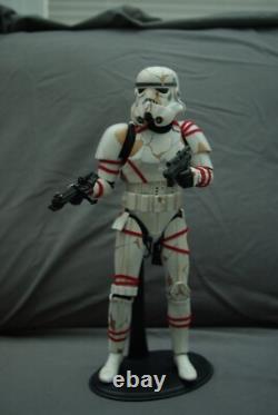 1/6 Scale Night Trooper Stormtrooper Star Wars Ashoka Brothers Custom Art Figure