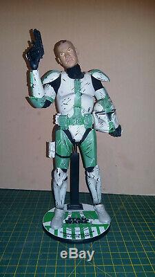 1/6 Scale Star Wars Custom Sideshow Phase 1 Commander Gree