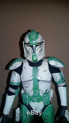 1/6 Scale Star Wars Custom Sideshow Phase 1 Commander Gree