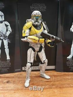 1/6 Sideshow Collectibles Star Wars Clone Trooper Custom Commando Captain Gregor