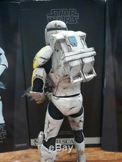 1/6 Sideshow Collectibles Star Wars Clone Trooper Custom Commando Captain Gregor