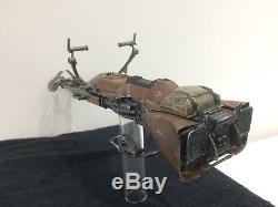 1/6 Star Wars Biker Scout Speeder Bike Custom Painted. No Sideshow Hot Toys