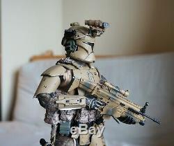 1/6 Star Wars Galac-Tac Clone Trooper Boba Fett Custom Figure. No Hot Toys