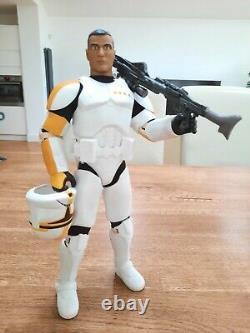 1/6 scale Star Wars 12 Clone Trooper Clone Commander custom removable helmet