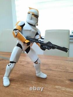 1/6 scale Star Wars 12 Clone Trooper Clone Commander custom removable helmet