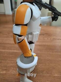 1/6 scale Star Wars 12 Clone Trooper Clone Commander custom removable helmet