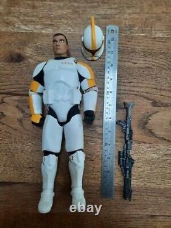 1/6 scale Star Wars 12 Clone Trooper Clone Commander custom removable helmet