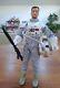 1/6 Scale Star Wars At-at Driver Custom 12 Figure With Removable Helmet