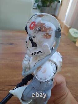 1/6 scale Star Wars AT-AT driver custom 12 figure with removable helmet