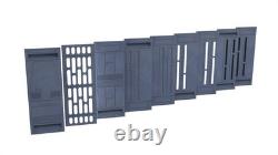 1/6 scale Star Wars Death Star wall panel diorama set custom made model