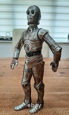 1/6 scale Star Wars II AOTC custom painted C3P0 12 figure talking 12 inch