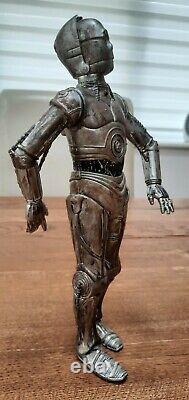 1/6 scale Star Wars II AOTC custom painted C3P0 12 figure talking 12 inch