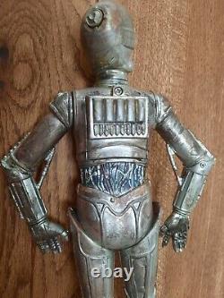 1/6 scale Star Wars II AOTC custom painted C3P0 12 figure talking 12 inch