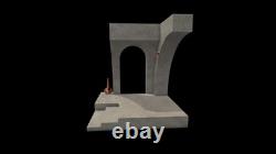 1/6 scale Star Wars Jabbas Palace Alcove custom diorama