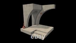 1/6 scale Star Wars Jabbas Palace Alcove custom diorama