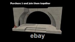 1/6 scale Star Wars Jabbas Palace Alcove custom diorama