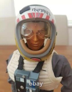 1/6 scale Star Wars Rogue One Rebel Y-wing pilot custom 12 figure with Helmet