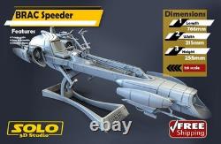 1/6 scale Star wars BRAC Speeder custom made model for 12 action figures