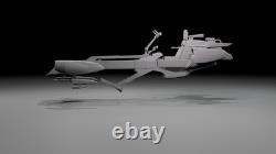 1/6 scale Star wars BRAC Speeder custom made model for 12 action figures