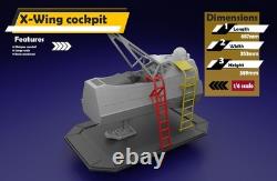 1/6 scale Strar wars x wing custom made cockpit diorama