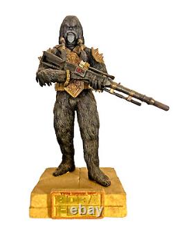 1/7 Scale Black Krrsantan Wookie Mercenary Staue THE BOOK OF BOBA FETT Custom