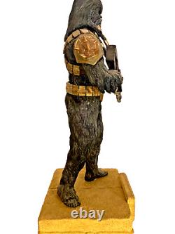 1/7 Scale Black Krrsantan Wookie Mercenary Staue THE BOOK OF BOBA FETT Custom