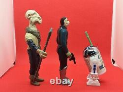 100% Reproduction Amanaman- Snaggletooth- R2D2- Yak Face Not Vintage Star Wars