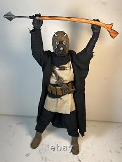 16 Scale Custom Star Wars Book of Boba Fett 12 TUSKEN RAIDER in Black Robes