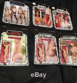 (18+) Custom Sexy Action 13 Figure Collection from Marvel, Star Wars $600 Value