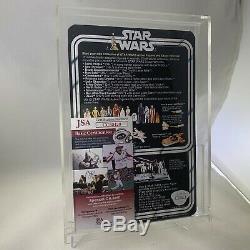 1977 STAR WARS CHEWBACCA Figure MOC Custom AUTOGRAPHED by PETER MAYHEW JSA Cert