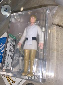 1977StarWarsEarlyBirdCUSTOMDisplayCompleteLOT1OFAKINDAFAFigures